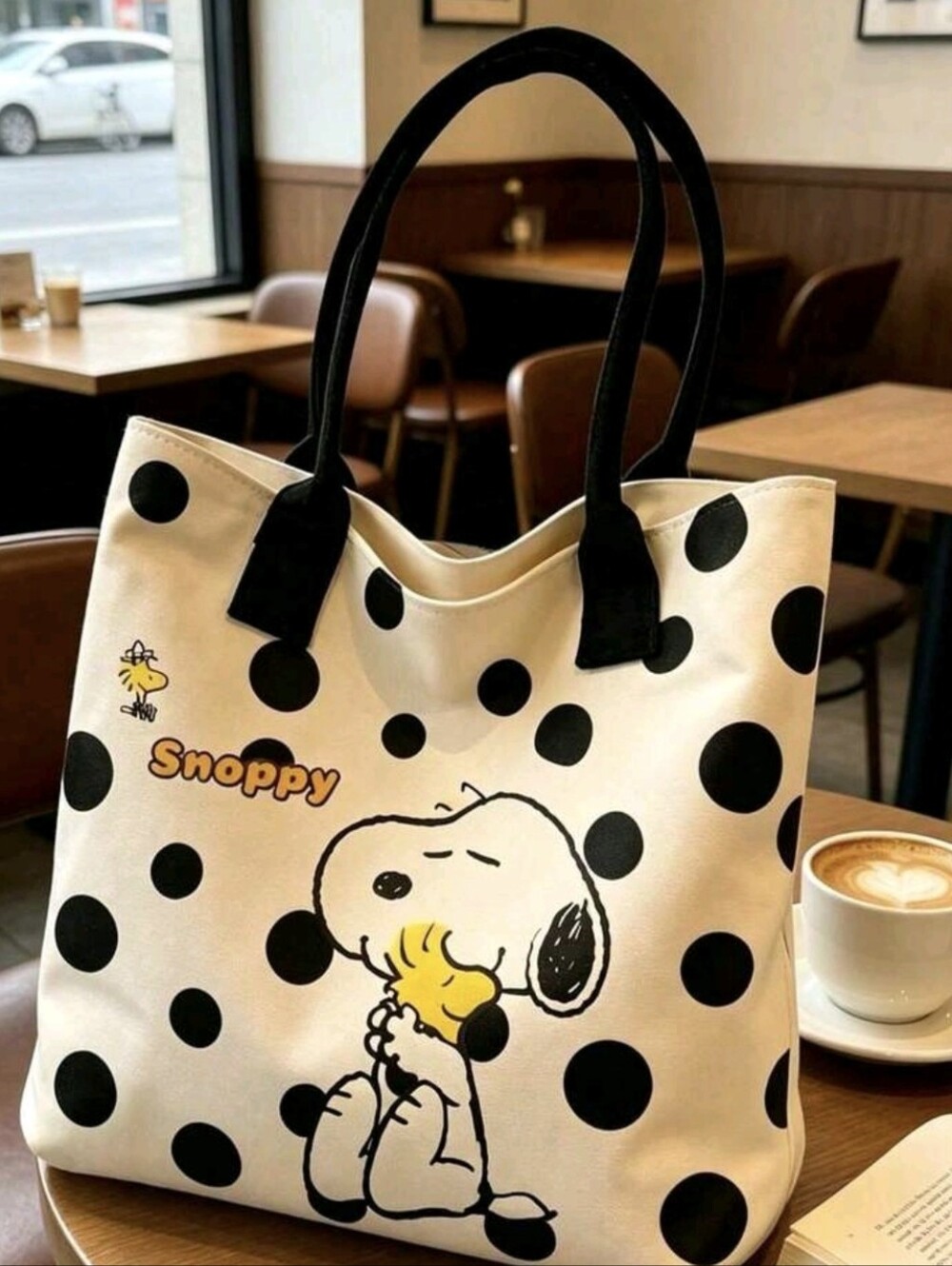 Snoopy Canvas Tote Bag